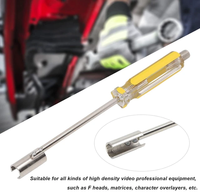 Alt view image 2 of 6 - BNC Connector Removal Tool Professional F Type Puller Screwdriver with Ergonomic Handle for Coaxial Cable Connectors Video Equipment CCTV Cable TV Maintenance