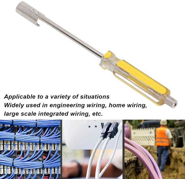 Alt view image 3 of 6 - BNC Connector Removal Tool Professional F Type Puller Screwdriver with Ergonomic Handle for Coaxial Cable Connectors Video Equipment CCTV Cable TV Maintenance
