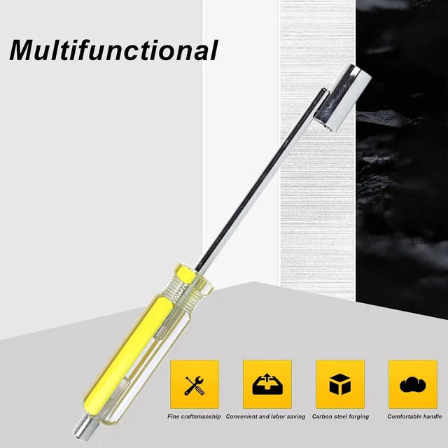 Alt view image 4 of 6 - BNC Connector Removal Tool Professional F Type Puller Screwdriver with Ergonomic Handle for Coaxial Cable Connectors Video Equipment CCTV Cable TV Maintenance