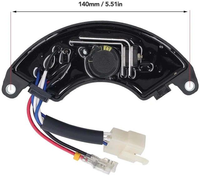 Alt view image 6 of 6 - Universal AVR Voltage Stabilizer for 6 Phase 5KW to 8KW Generators Electronic Control Gasoline Power with 8KW AVR for Reliable Energy Supply