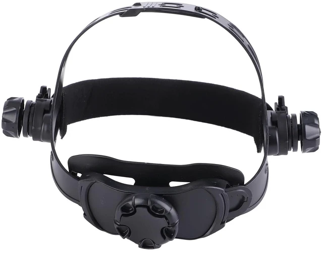 Alt view image 6 of 6 - ABS Welding Helmet Replacement Headgear Adjustable Headband Kit with Sweat-Absorbing Padding (Black)