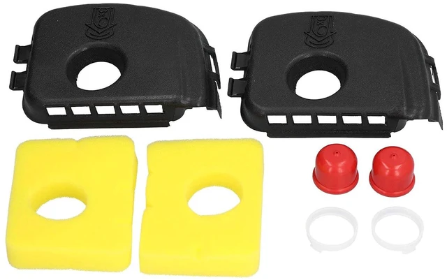 Alt view image 2 of 6 - Air Cleaner Cover Filter Housing Replacement for 08P500 09P600 09P700 Engines with Sponge Lampshade Fixed Engine Accessories