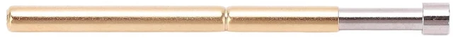 Alt view image 6 of 6 - 100pcs Spring Loaded Test Pins, Concave Head PCB Testing Probes Brass Pogo Pins 2.02mm/0.1in Tube Diameter for Circuit Board/Burn-in Fixture (33.35mm Length)