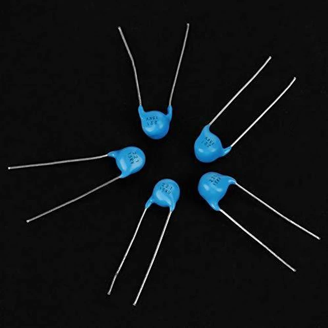 Alt view image 5 of 6 - 25Pcs 220pF High Voltage Dip Monolithic Ceramic Capacitor 221k 15KV 15000V Multiplayer Ceramic Chip Capacitors Assortment Kit for DIY Projects