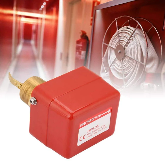 Alt view image 3 of 6 - HFS-25 Water Switch Paddle Control SPDT Contacts Partial Stainless Steel Type 1" Connector 1.0MPa 6-380V
