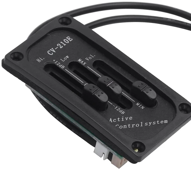 Alt view image 5 of 6 - Electric Violin Pickup, CV-210E Silent EQ with Tone Control