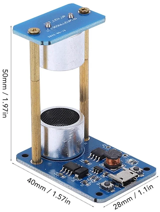 Alt view image 2 of 6 - Walfront Acoustic Levitator Ultrasonic Suspension Module Standing Wave Controller DIY Learning Kit for Student Science Experiment Physics Education