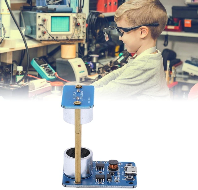 Alt view image 6 of 6 - Walfront Acoustic Levitator Ultrasonic Suspension Module Standing Wave Controller DIY Learning Kit for Student Science Experiment Physics Education