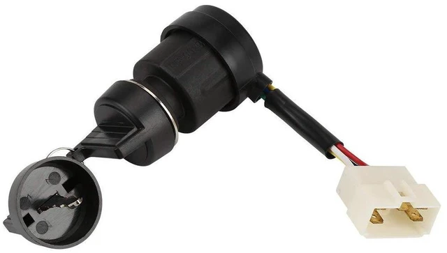Alt view image 4 of 6 - Gas Generator Ignition Switch with Key 5 Wires Key Starter Switch for 2KW- 5KW 186 Gas Generator