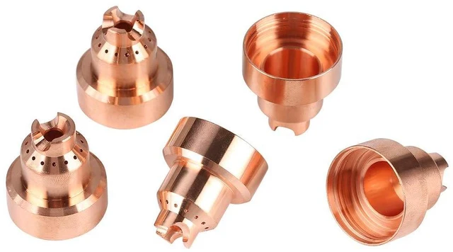 Main image of 5pcs 220818 Plasma Consumables Cup Cap Plasma Cutting Consumables Machine Plasma Cover for MAX65/85/105 Cutting Torch