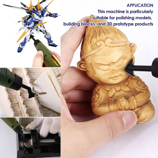 Alt view image 2 of 6 - Pen Sander P50015 DIY Detail Sanding Tool Power Sander Micro Polishing Machine for Sanding Polishing Finishing DIY Crafts 8000 (rpm) 18W
