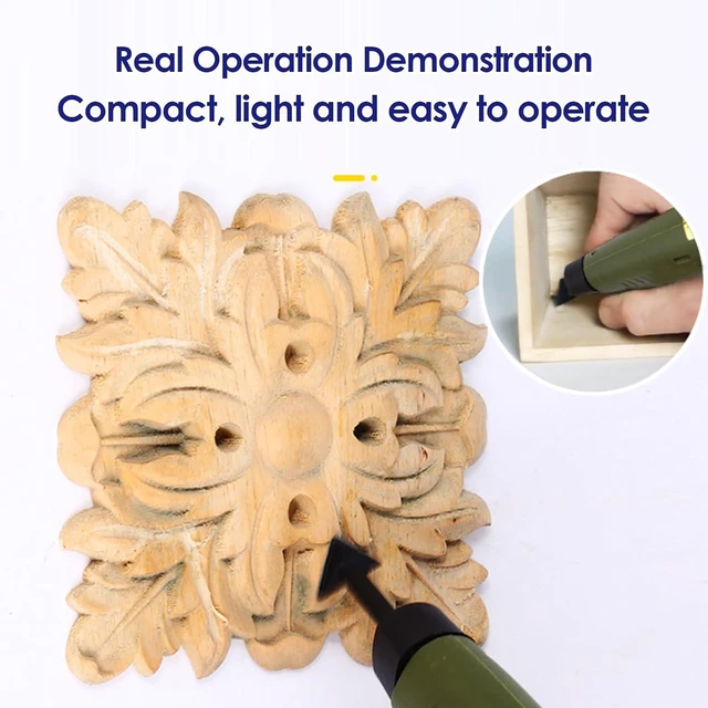 Alt view image 6 of 6 - Pen Sander P50015 DIY Detail Sanding Tool Power Sander Micro Polishing Machine for Sanding Polishing Finishing DIY Crafts 8000 (rpm) 18W