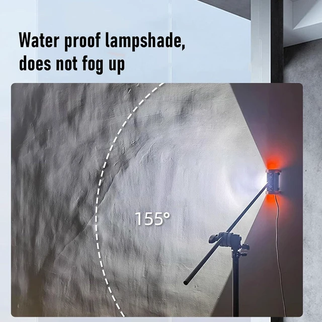 Alt view image 4 of 6 - Walfront Wall Paint Inspection Lamp LED Handheld Maintenance Light Wall Polishing Acceptance Lamp High Brightness 1500LM 15W