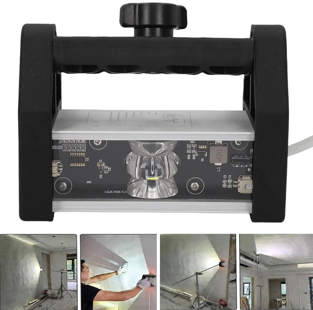 Alt view image 6 of 6 - Walfront Wall Paint Inspection Lamp LED Handheld Maintenance Light Wall Polishing Acceptance Lamp High Brightness 1500LM 15W