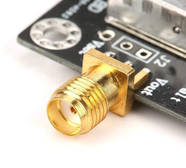 Alt view image 6 of 6 - Logarithmic Detector RF Power Meter Module AD8317 1MHz-10GHz Frequency Range with 60dB Dynamic Range for Amplifier