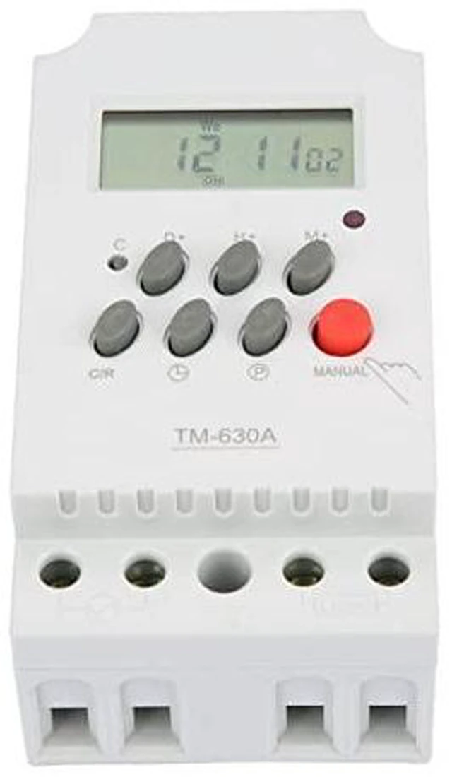 Alt view image 6 of 6 - TM630A 12V DC Mini LCD Digital Microcomputer Control Power Timer Switch for Advertisement Light Box/Street Lamp/Oven/Broadcasting Equipment(DC 12V)