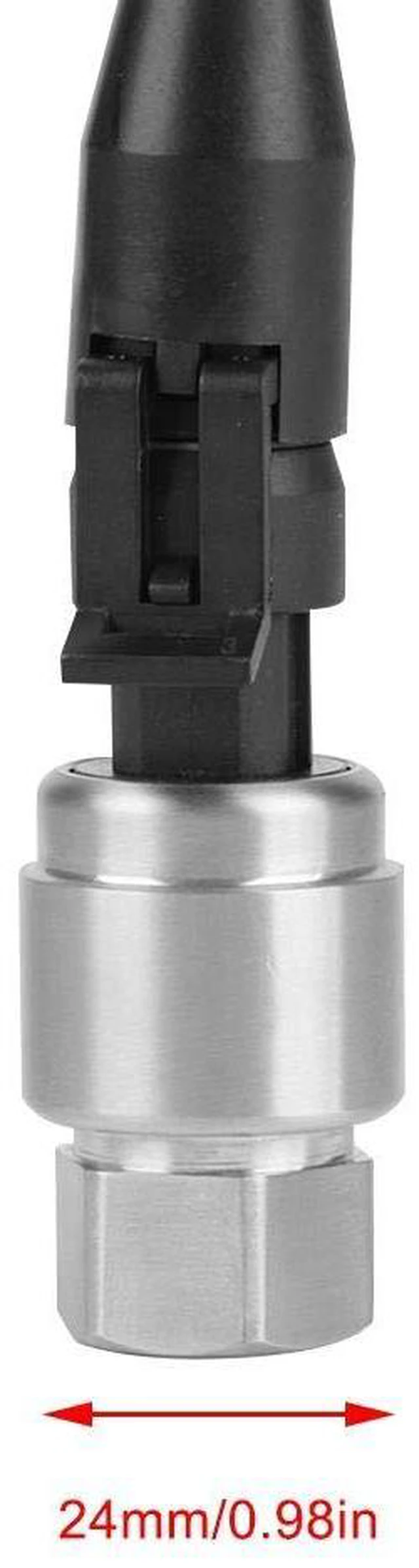 Alt view image 5 of 6 - Pressure Transducer Sensor 5V Output 0.5-4.5V G1/4 NPT1/4 0-500PSI Gas Air Oil Fuel Water Transmitter for Automotive Industrial Applications