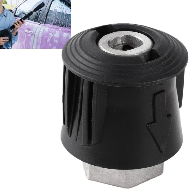 Alt view image 2 of 6 - High Pressure Washing Engine Tube Tube Fast Connector M22 14mm Adapter 4000PSI for a Strong Water for Pressure Washing Machines Users Suitable