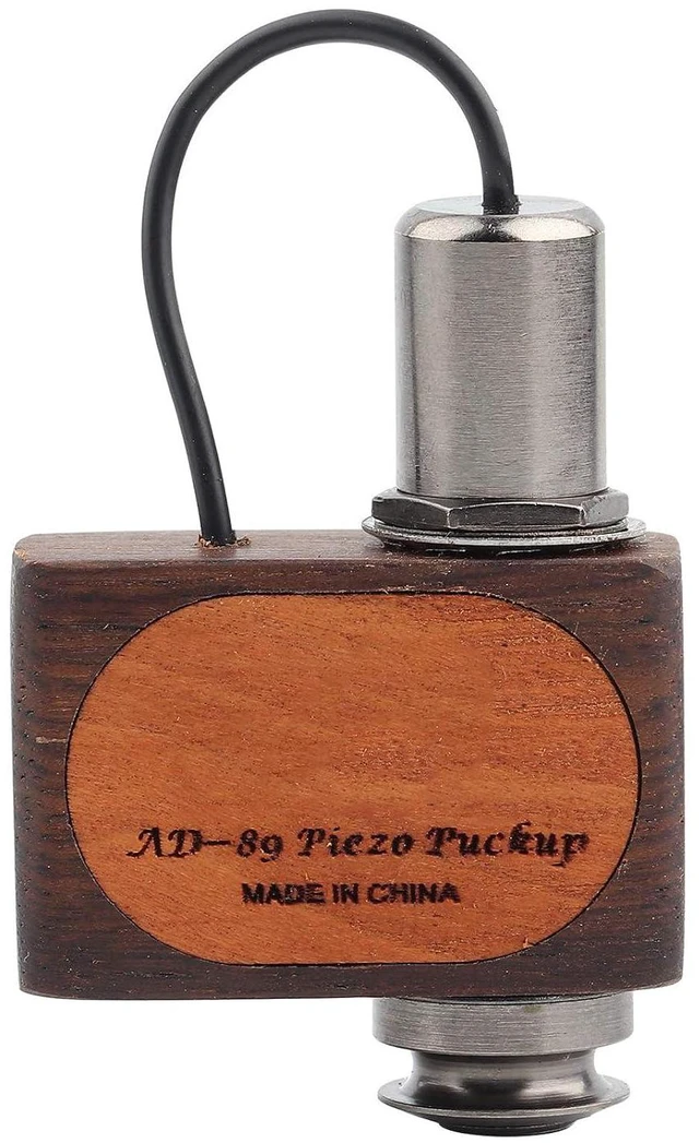 Main image of AD-89 Mini Pickup, Ukulele Pickup, Sandalwood Pickup Mini Microphone Violin Guitar Guzheng Accessory Musical Instruments Accessories