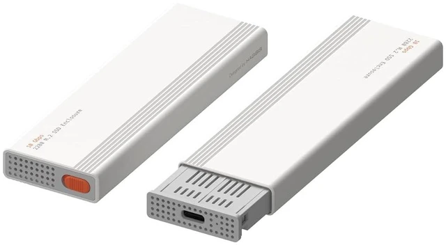 Main image of Hagibis M.2 Nvme SSD Enclosure 10Gbps Tool-Free USB C External SSD Reader