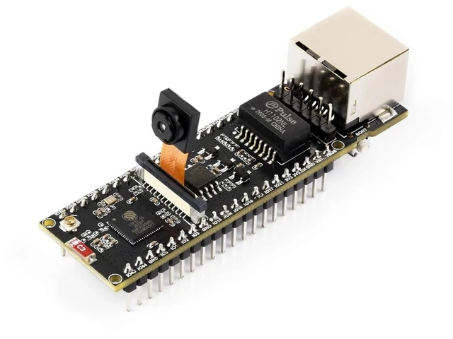 Main image of ESP32-S3 Ethernet Camera Dev Board, Wi-Fi, Bluetooth, ETH Communication