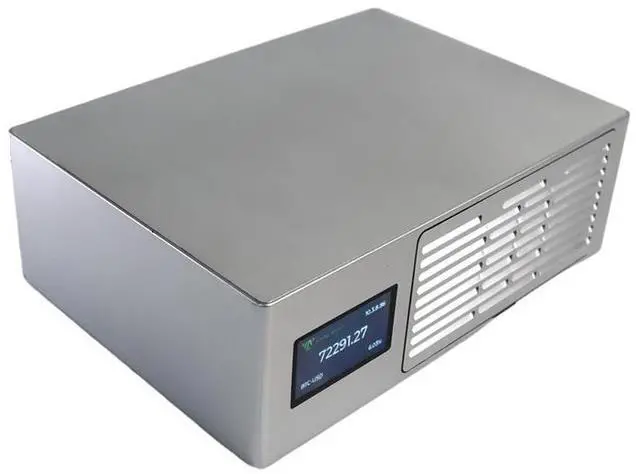 Alt view image 2 of 5 - DigLucky LuckyMiner LV08 Pro 7.0 TH/s ASIC Miner, Built-in 150W PSU, 38dBA Desktop Solo Miner, 2.4GHz WiFi Bitcoin Miner Hardware Node