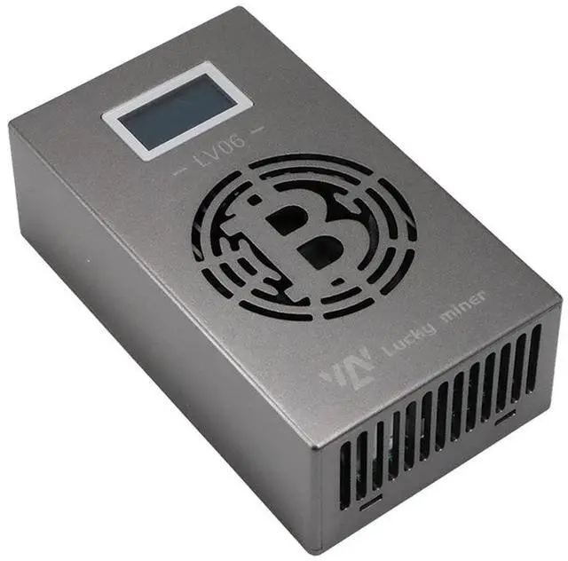 Alt view image 3 of 5 - DigLucky Lucky Miner LV06 500 GH/s SHA256 Desktop Solo Miner, 15W STEM Education Crypto Node, 2.4GHz WiFi Bitcoin Miner Hardware