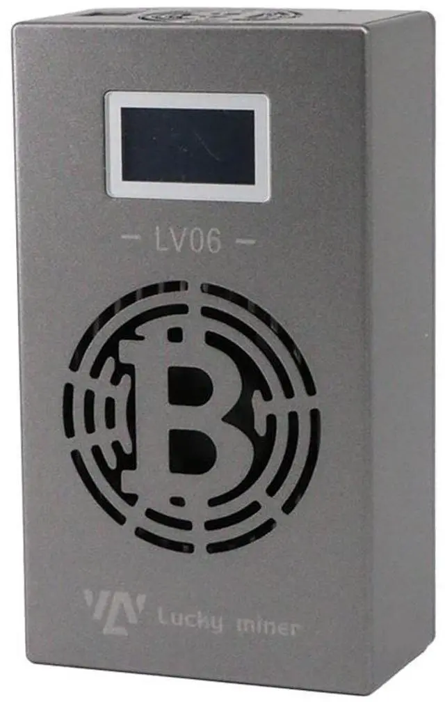 Main image of DigLucky Lucky Miner LV06 500 GH/s SHA256 Desktop Solo Miner, 15W STEM Education Crypto Node, 2.4GHz WiFi Bitcoin Miner Hardware