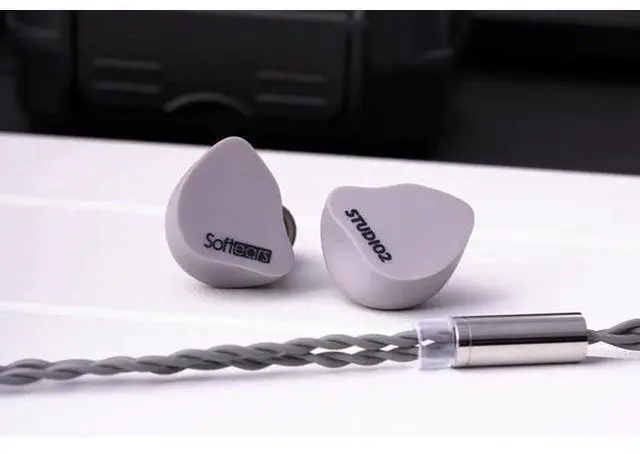 Alt view image 3 of 7 - Softears STUDIO2 HiFi 2 Balanced Armature Drivers Earphone in-Ear Headphone