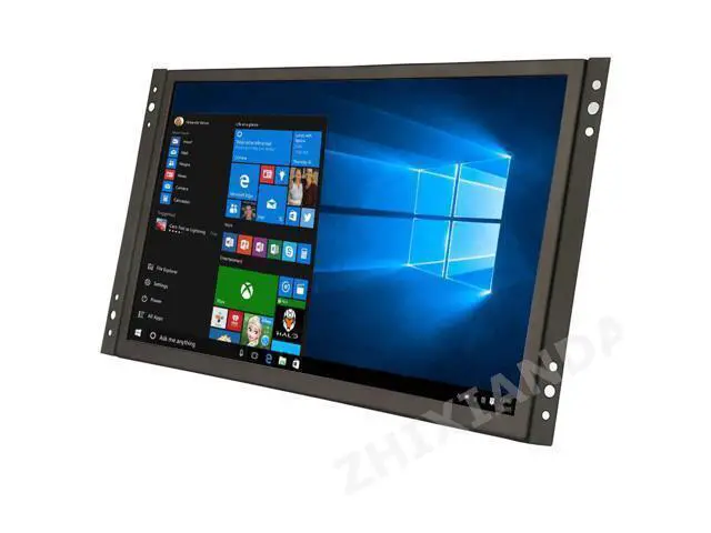 Alt view image 4 of 5 - GC1116 11.6 Inch High Resolution 1920*1080 Open Frame Capacitive Touch Monitor With VGA//USB Sperkers