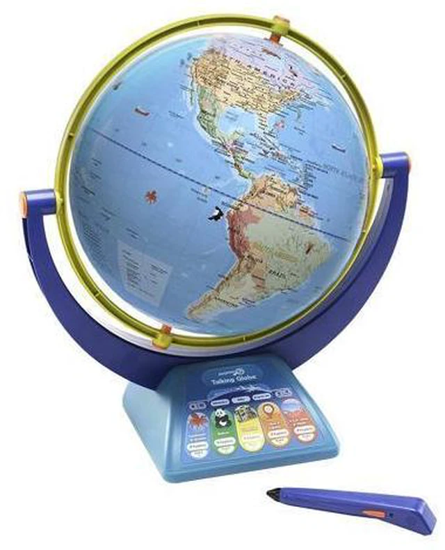 Main image of Educational Insights Geosafari Junior Talking Globe-Featuring Bindi Irwin Learning Toy