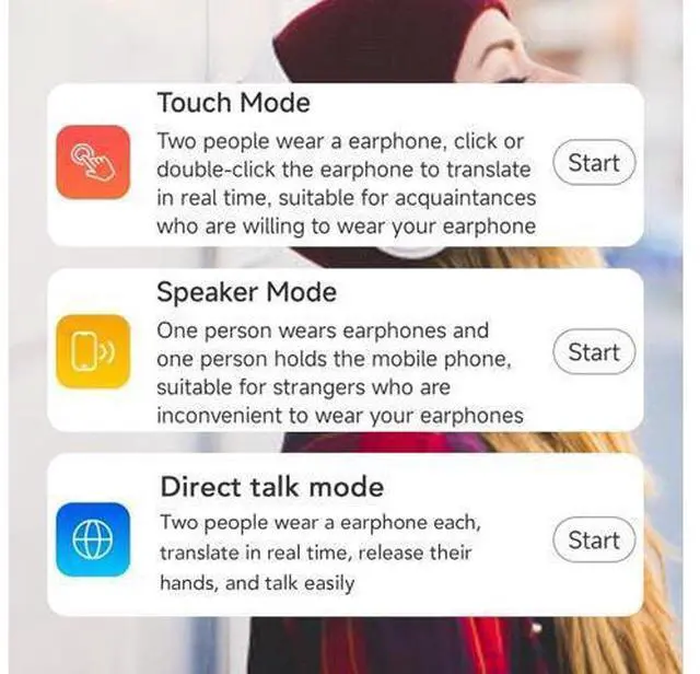 Alt view image 7 of 7 - Language Translator Earbuds, 144 Languages Real Time Translation Earphones, 3 in 1 Translator Earbuds 144 Languages Accents, Translation Device Translation Earbuds in Real Time