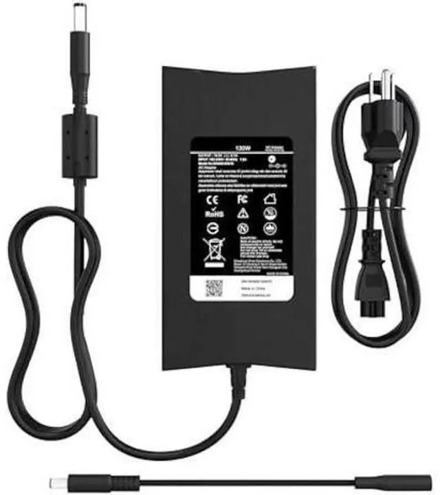 Main image of 130W Laptop Charger for Dell XPS 15, Precision M20 M60 M70 M90 M2400 M4400 M6300 LA130PM121 DA130PE1-00 Inspiron 11 15 7000 7559 N7110 N5110 Vostro 500 1000 1200 1400 AC Adapter Power Cord