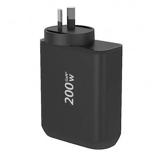 Alt view image 2 of 6 - GaN Tech 200W 2 Sockets Cigarette Lighter Splitter 3 Ports Dual USB QC3.0 PD30W Type-C Separated 2 Switches Car Charger