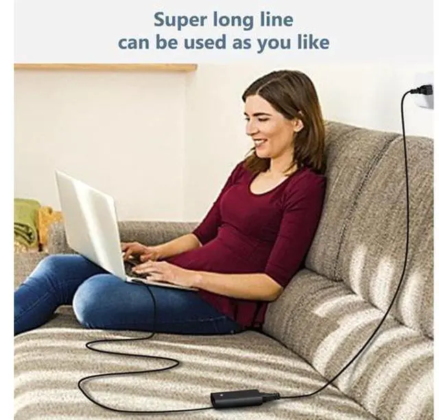 Alt view image 7 of 7 - 65W 45W USB-C Laptop Charger Compatible with Latitude 5530 5420 5430 5520 5540 7430 7420 7440 7340 7530 7330 7320 XPS 13 9250 9360 9365 9370 9380 9350 9550 Adapter Power Cord
