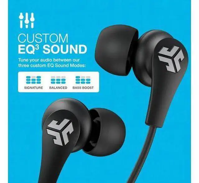 Alt view image 6 of 7 - JBuds Pro Bluetooth Wireless Signature Earbuds Black Titanium 10mm Drivers 10-Hour Battery Life Music Controls Noise Isolation Bluetooth 4.1 Extra Gel Tips and Cush Fins