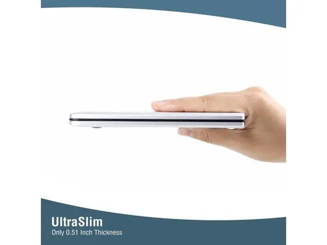 Alt view image 2 of 7 - External CD DVD +/-RW Drive USB 3.0 Type-C, Ultra Slim Portable Aluminum DVD CD ROM Optical Drive Burner Reader Writer for Apple Mac MacBook Pro/ Air, iMac, Windows 11/10/8/7 Laptop PC, Silver