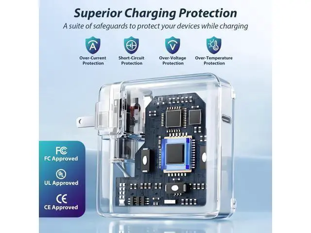 Alt view image 2 of 5 - 140W Charger for MacBook Pro 16 14 inch Mac Air 15 13 inch 2025 2024 2023 2022 2021 M1M4 Type C Fast Charger Power Adapter & 6.6FT Type C to Magnetic 3 Cable LED Applicable 2021-2025