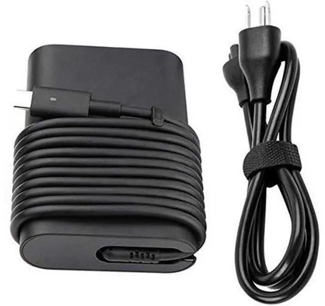 Main image of 65W USB Type C AC Charger for Dell LA65NM170, 2YKOF, 02YKOF, Dell XPS 12 9250, Dell Latitude 12 7275, Dell Latitude 3380 3390 7368 7370 7389 7390 2-in-1 E7370 Laptop Power Supply Adapter Cord