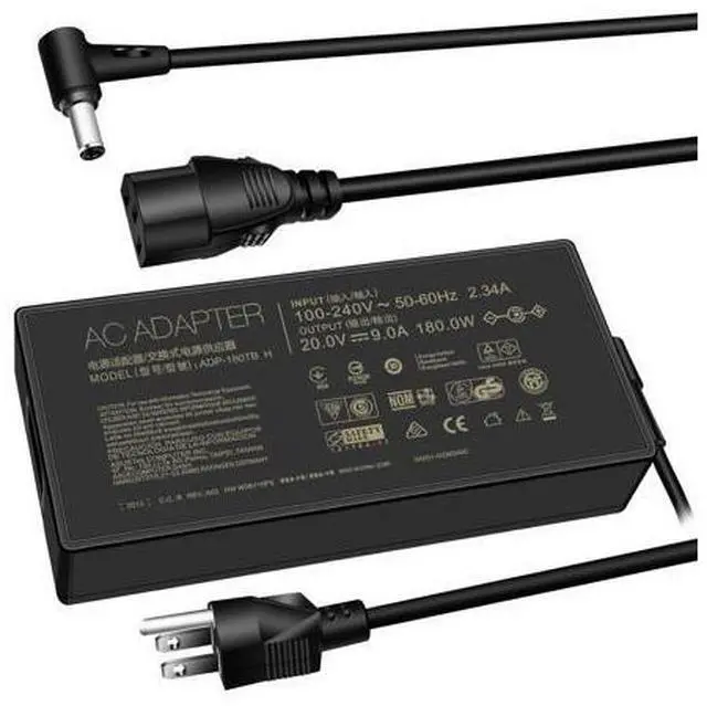 Main image of SigdoHoy 180W Charger Compatible with Asus Rog Zephyrus G14 GA401 G15 GA502,Tuf Gaming F15 F17 A15 A17 FX505, Zenbook Pro 14 Duo Laptop