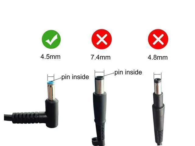 Alt view image 2 of 5 - Slim 150W 19.5V 7.7A AC Adapter Charger Fit for HP ZBook 15u G3 G4 HP ZBook 15 G3 G4 G5 G6 HP ZBook Studio G3 G4 G5 G6 HP OMEN 15 17 775626-003 ADP-150XB B A150A05AL Power Supply Cord