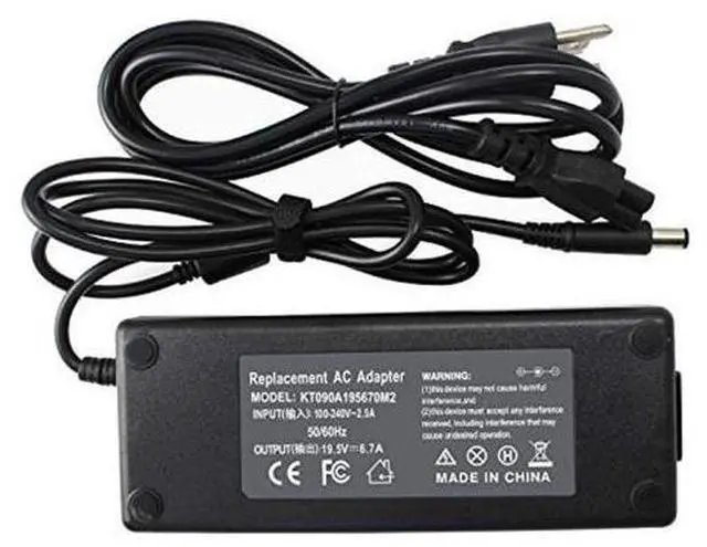 Main image of PA-4E 130W 19.5V 6.7A DA130PE1-00 JU012 CM161 Laptop AC Adapter Charger for Dell 15 7000 7559,Docking Station XPS 15(L502x) 17(L702x) Alienware 13 R2 DA130PE1-00 Gaming Power Supply Cord