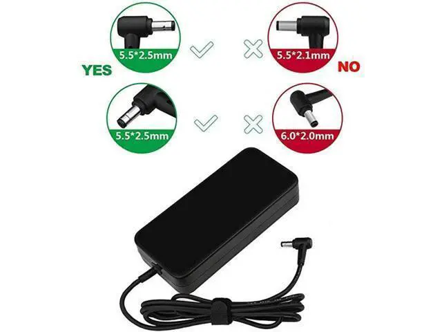 Alt view image 2 of 7 - New Genuine Slim 19.5V 9.23A 180W Laptop Charger for Asus ROG G750JM G751JM G750JS G75 G75VW G75VX GL502VT G750JW G750JM G750JX G751JL G751JM G752VL ADP-180MB F FA180PM111 G-Series Gaming Laptop