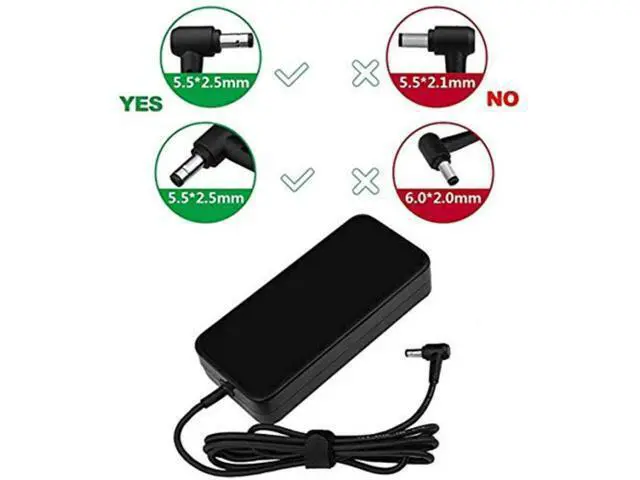 Alt view image 3 of 6 - New 19.5V 9.23A 180W Laptop Charger for ROG G750JM G751JM G750JS G75 G75VW G75VX GL502VT G750JW G750JM G750JX G751JL G751JM G752VL ADP-180MB F FA180PM111 G-Series Gaming Laptop