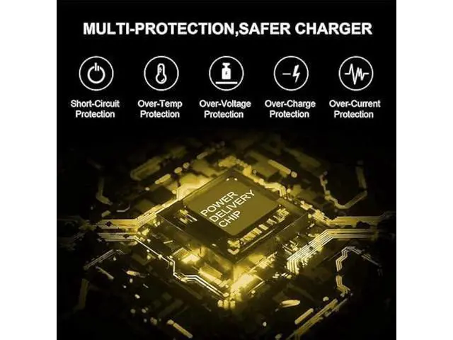 Alt view image 4 of 7 - USB C 65W Laptop Charger Replacement for Dell Latitude 5285 5289 5290 7212 7275 7285 7290 7390 7420 Dell XPS 13 9350 9360 9365 9370 9380 Chromebook 3100 3400 5190 LA65NM190 Power Supply