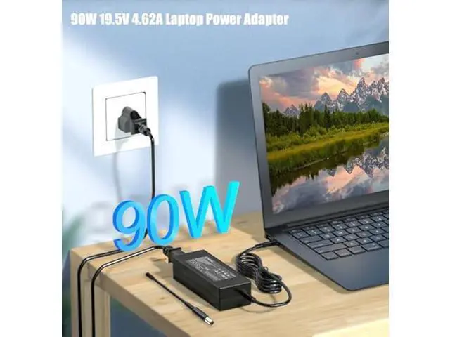Alt view image 2 of 5 - 90W OptiPlex Power Cord Compatible with Dell OptiPlex 3060 3080 3050 7050 5050 9020 7040 7060 7070 5060 5070 5090 3070 3020 Micro Desktop Power Supply Inspiron 17 14 15 3000 5000 7000 Laptop Charger
