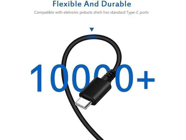 Alt view image 2 of 6 - Chromebook Charger USB C Laptop Charger Compatible with HP, Lenovo, Dell, Acer, Asus, Samsung, Google Type C 45W Universal Power Adapter