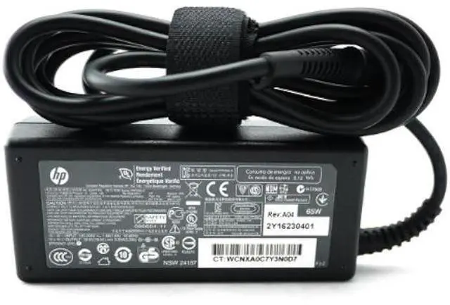 Main image of HP 65W 19.5V 3.33A AC Adapter,Battery Charger,Power Supply With Power Cord For HP 2000-bf69WM