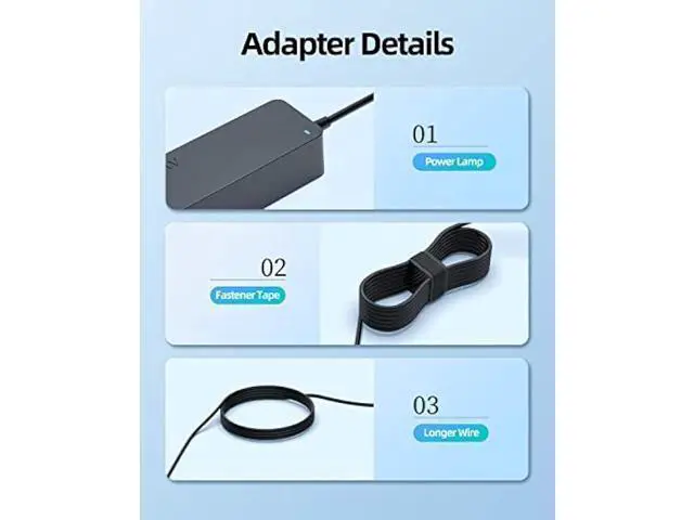 Alt view image 6 of 7 - 65W USB C Laptop Charger Fit for Dell Latitude 7420 7520 7320 3120 2 in 1 Type C Laptop AC Power Adapter Supply Cord