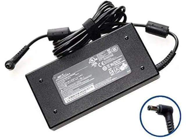 Alt view image 2 of 7 - 120W Laptop Charger for Chicony A120A007L A12-120P1A A120A010L AC Adapter 19.5V 6.15A 120W Laptop Power Supply for MSI GE60 GE70 Gaming PC